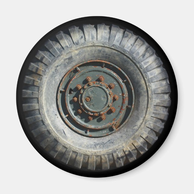 Schwerlastrad Magnet (Vorne)