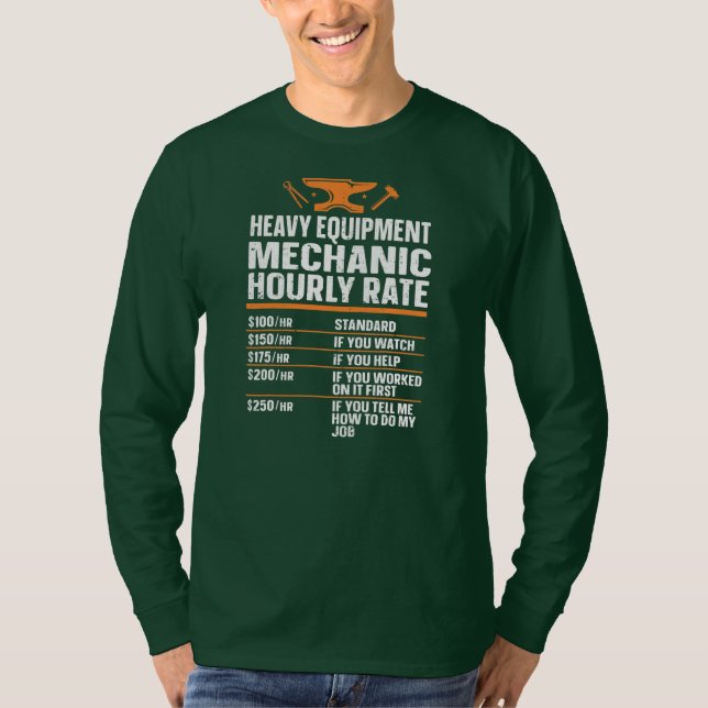Schwermaschinentechniker T-Shirt (Vorderseite)