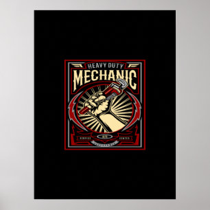 Schwermechaniker Poster