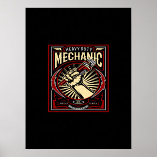 Schwermechaniker Poster
