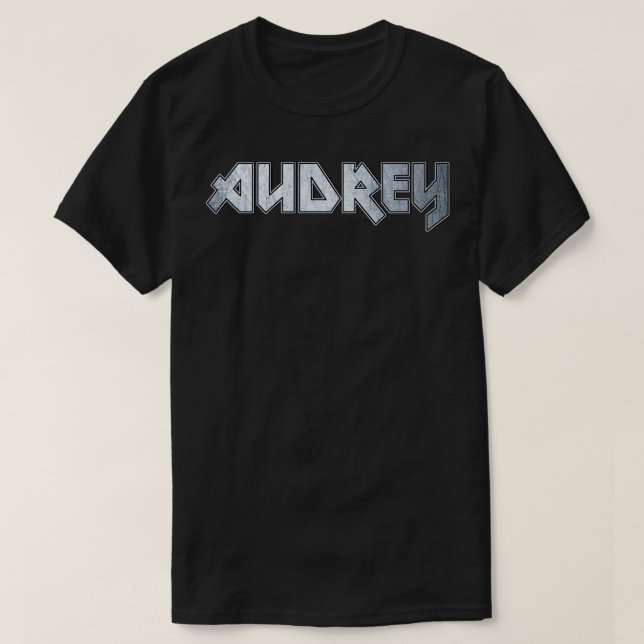Schwermetall Audrey T-Shirt (Design vorne)