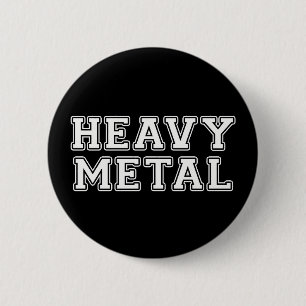 Schwermetall Button