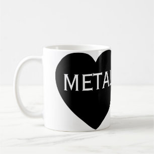 Schwermetall der Liebe Kaffeetasse