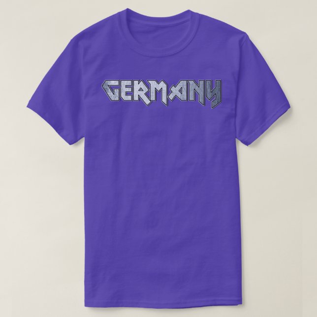 Schwermetall Deutschland T-Shirt (Design vorne)