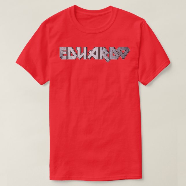 Schwermetall Eduardo T-Shirt (Design vorne)