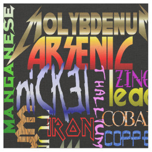 Schwermetall-Gewebe Stoff