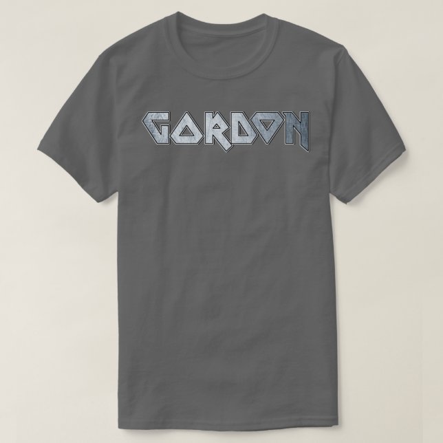 Schwermetall Gordon T-Shirt (Design vorne)