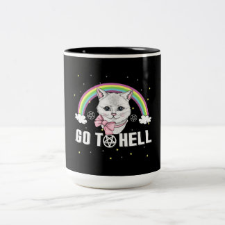 Schwermetall-Hunde Zweifarbige Tasse