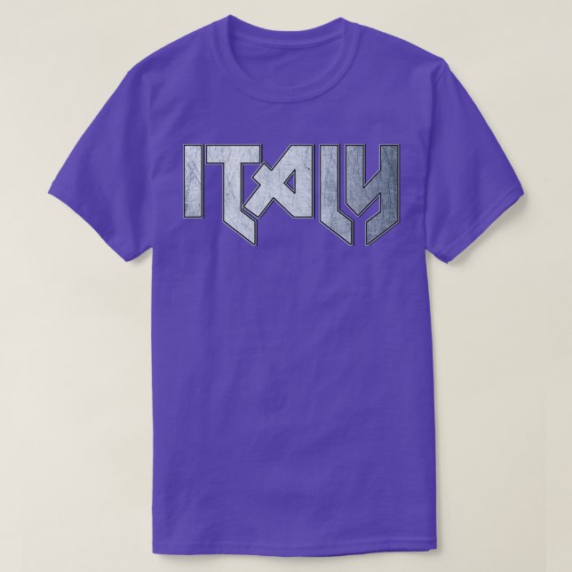 Schwermetall Italien T-Shirt (Design vorne)