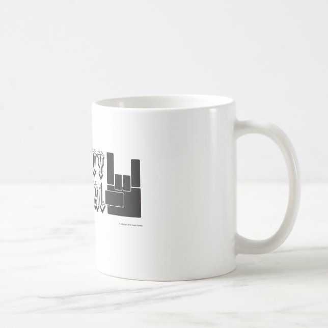Schwermetall! Kaffeetasse (Rechts)