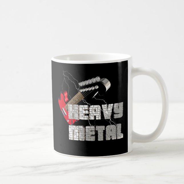 Schwermetall Kaffeetasse (Rechts)