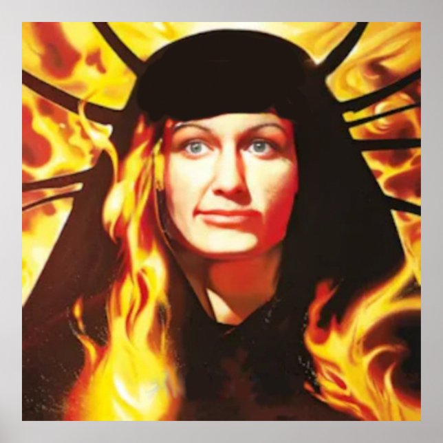 Schwermetall Kristi Poster (Vorne)