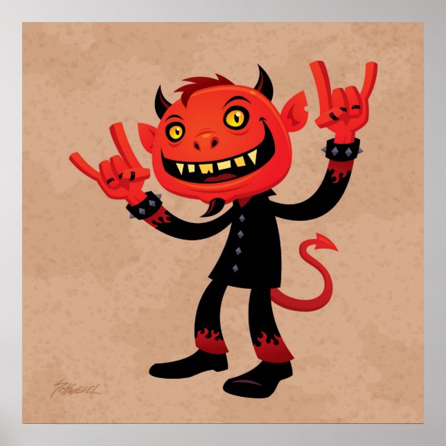 Schwermetall Poster (Vorne)