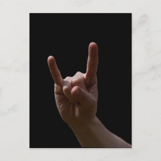 Schwermetall Postkarte