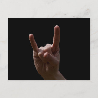 Schwermetall Postkarte