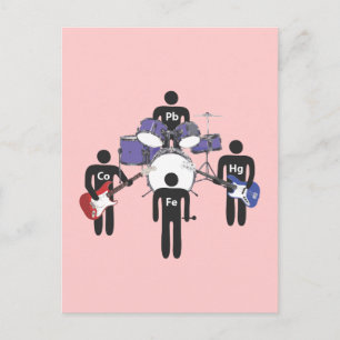 Schwermetall Postkarte