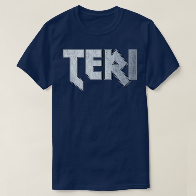 Schwermetall Teri T-Shirt (Design vorne)