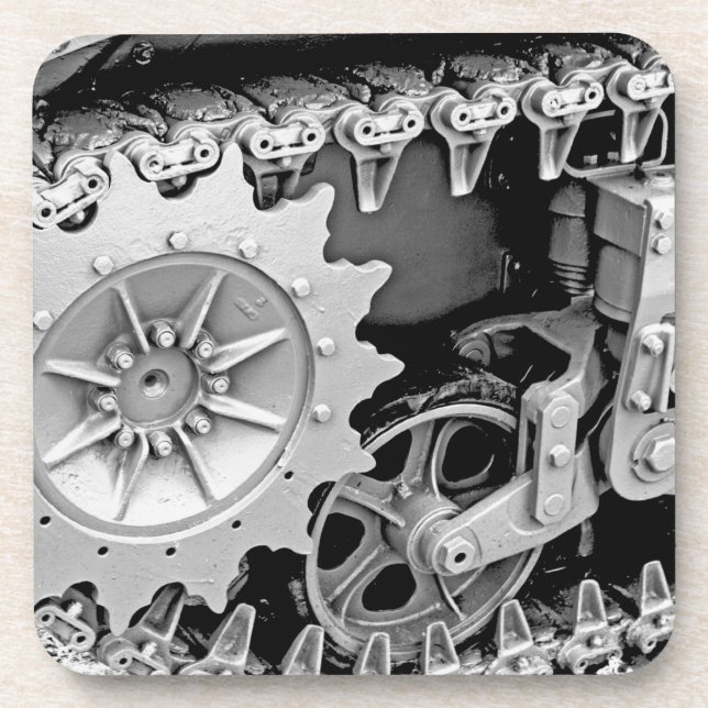 Schwermetall Untersetzer (Vorderseite)