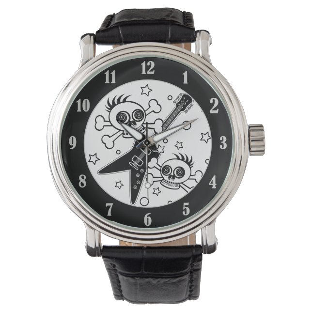 Schwermetalle Armbanduhr (Vorderseite)