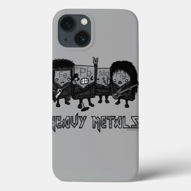 Schwermetalle Case-Mate iPhone Hülle (Rückseite)