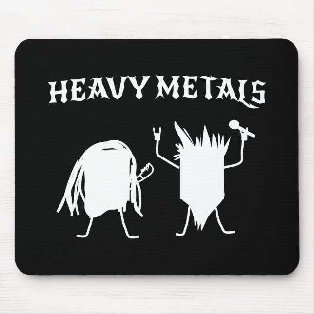 Schwermetalle Mousepad (Vorne)