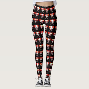 Schwermetallschlagzeuger-Leggings-Felsen u. Rolle Leggings