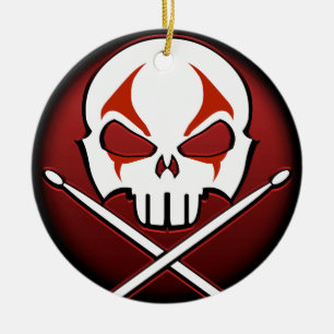 Schwermetallverzierungs-Rock-u. Keramik Ornament