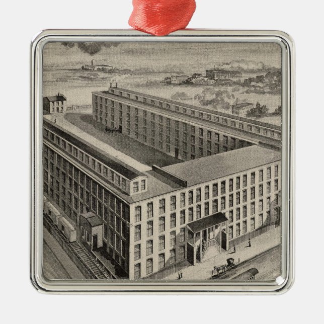 Schwermütige Estabrook u. Andersons Silbernes Ornament (Vorne)