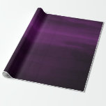 Schwermütige lila Pflaumemoderner WatercolorChic Geschenkpapier<br><div class="desc">kundenspezifisches Packpapier</div>