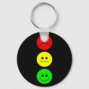 Schwermütiger Stoplight Schlüsselanhänger