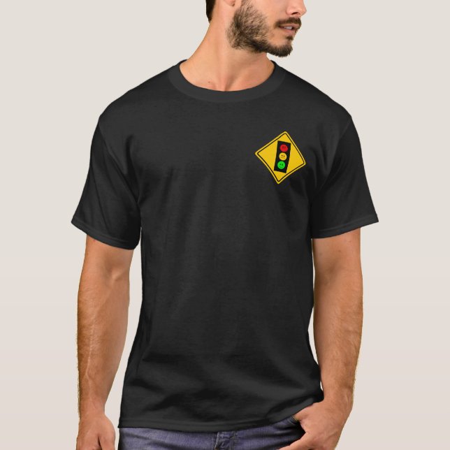 Schwermütiger Stoplight voran T-Shirt (Vorderseite)