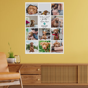 Schwerster Abschied   Haustier-Gedenkstätte 11er F Poster