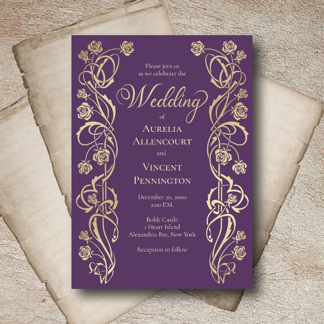 Schwert der königlichen Rose Einladung (Von Creator hochgeladen)