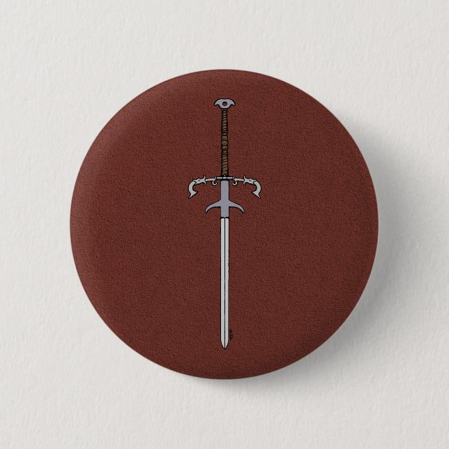 Schwert des 16. Jahrhunderts Button (Vorderseite)