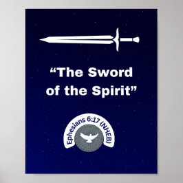 Schwert des Geistes - 8 x 10 Plakatpapier Poster