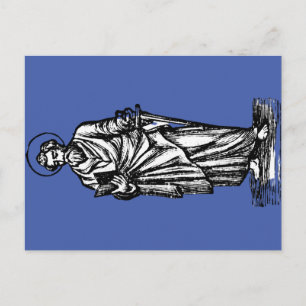 Schwert-des-Geistes-Kunst Saint Paul Feiertagspostkarte