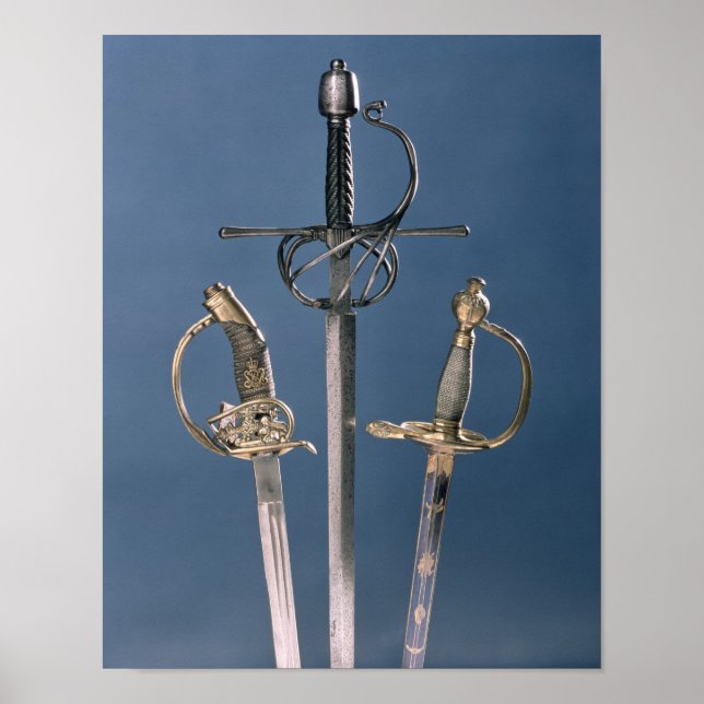 Schwert des Infanterieoffiziers Poster (Vorne)