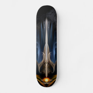 Schwert des leichten Fraktals Skateboard Deck
