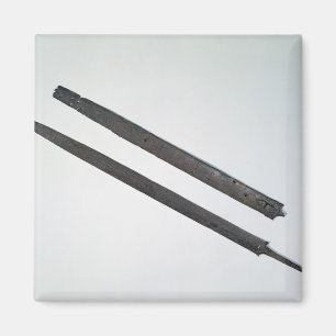 Schwert und Mantel aus La Tene, Schweiz Magnet