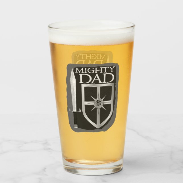 Schwert und Schild des mächtigen Vaters Glas (Rückseite (gefüllt))