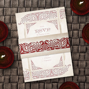 Schwerter Celtic Wedding Einladungsbanderole