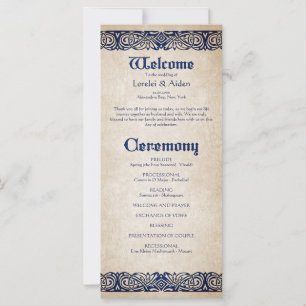 Schwerter Celtic Wedding Program