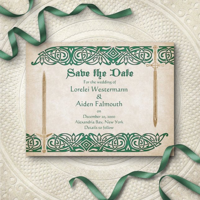 Schwerter Celtic Wedding Save The Date (Von Creator hochgeladen)