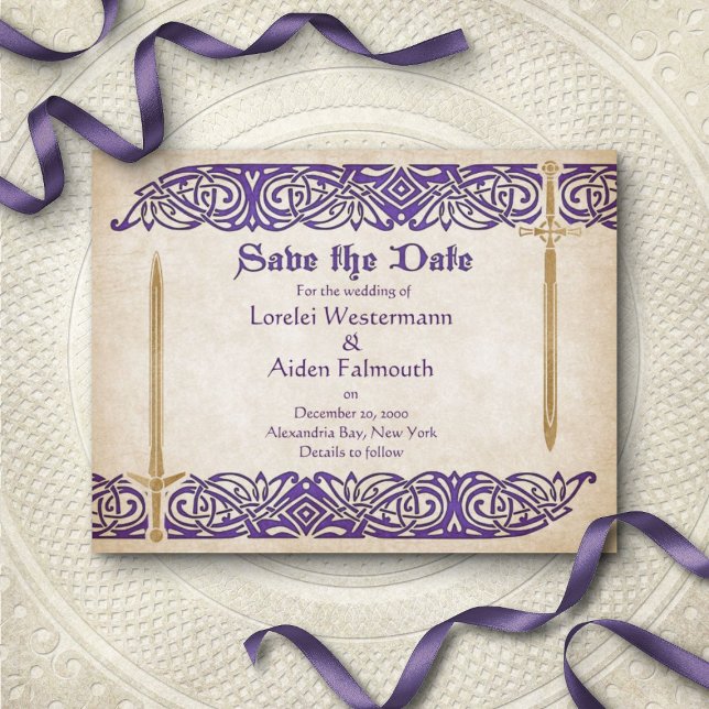 Schwerter Celtic Wedding Save The Date (Von Creator hochgeladen)