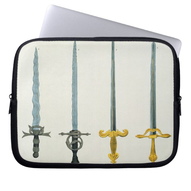 Schwerter, Platte von 'einer Geschichte der Laptopschutzhülle (Vorderseite)