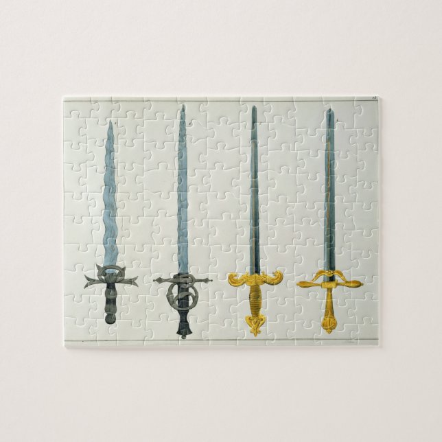 Schwerter, Platte von 'einer Geschichte der Puzzle (Horizontal)