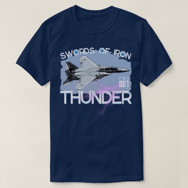 SCHWERTER VON IRON F-15 I RA'AM T-Shirt (Design vorne)