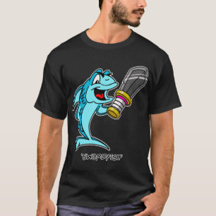Schwertfisch Charakter T-Shirt