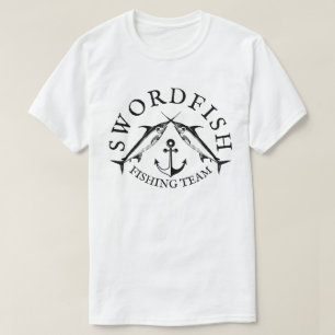 Schwertfisch-Fischerteam T-Shirt