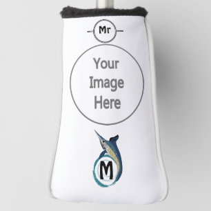 Schwertfisch Jumping Monogram Golf Headcover